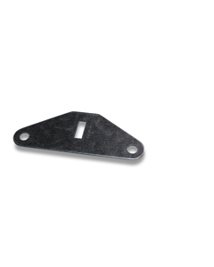 Holding plate f/flat steel on sheet metal perch Visio